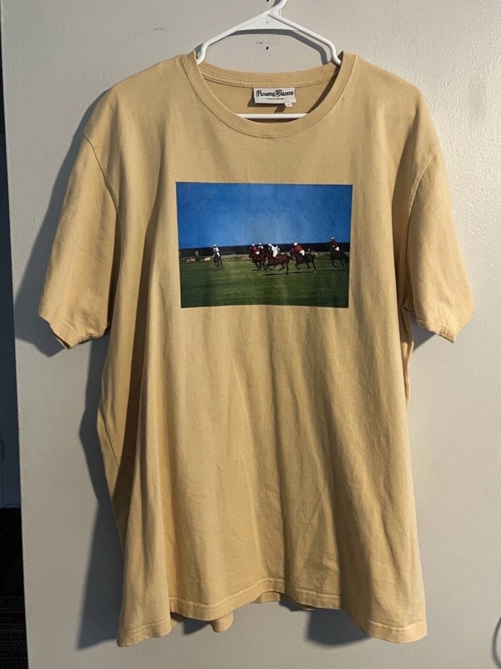 Rowing Blazers Tan Polo Print Tee